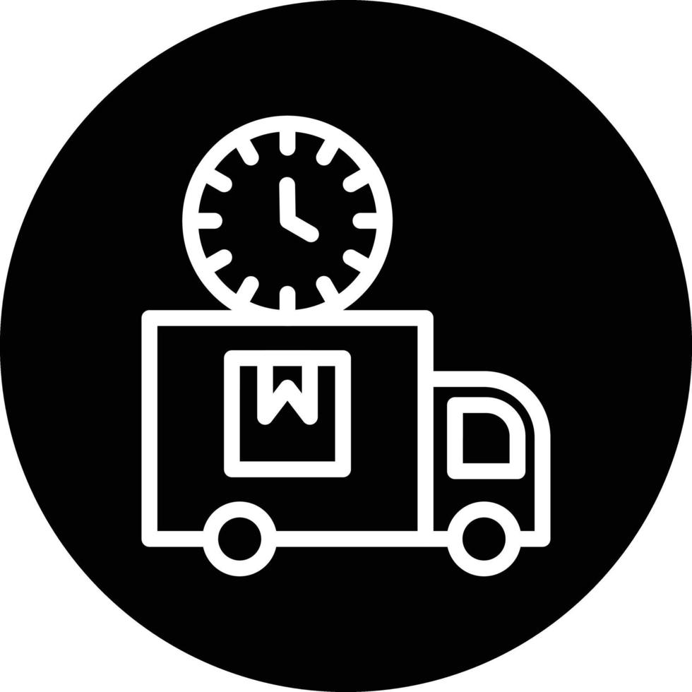 Delivery Schedule Vector Icon Design