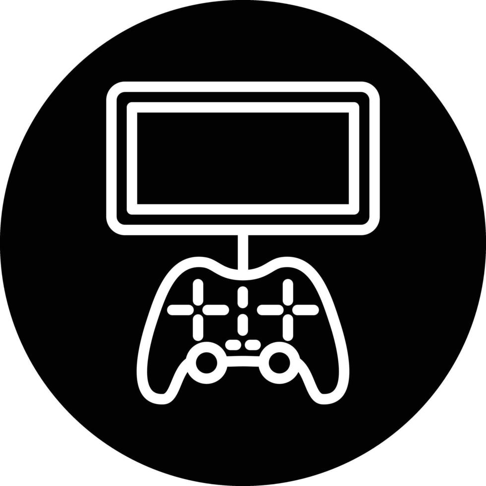 Mobile Game Console Vector Icon Design