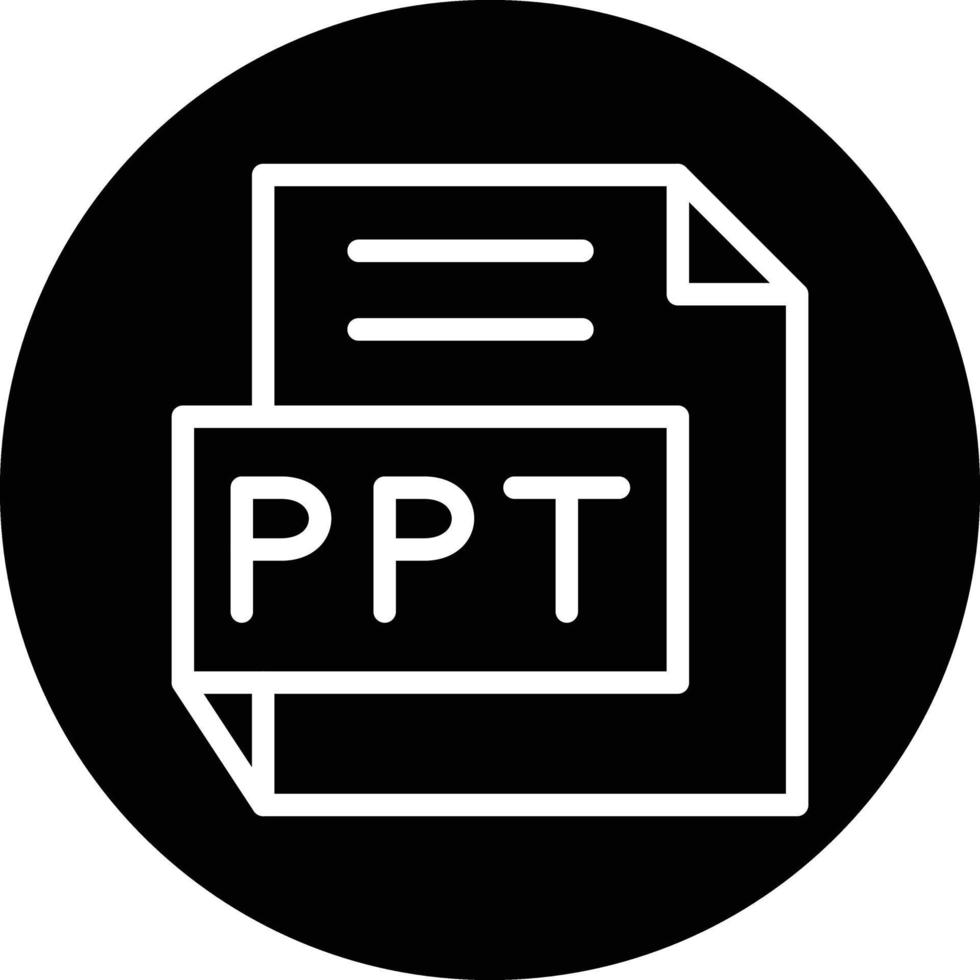 ppt vector icono diseño