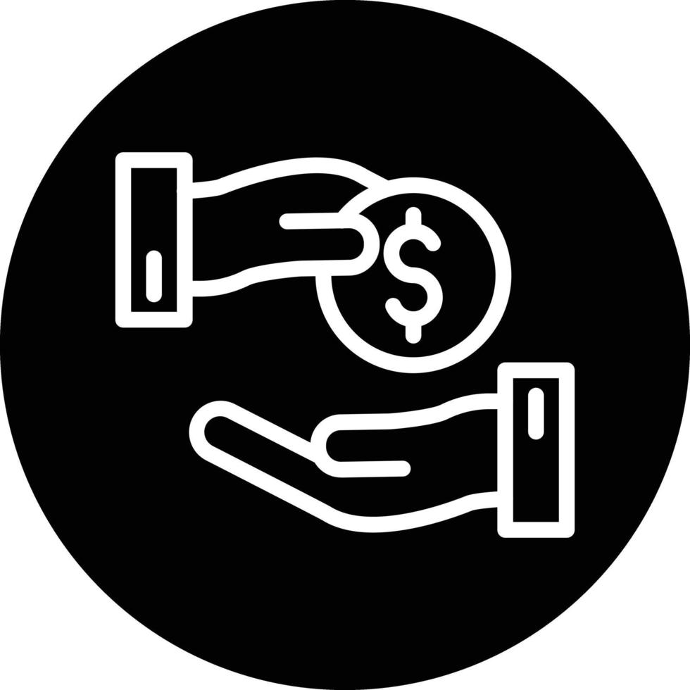 diseño de icono de vector de préstamo