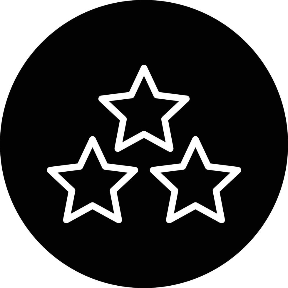 Stars Vector Icon Design