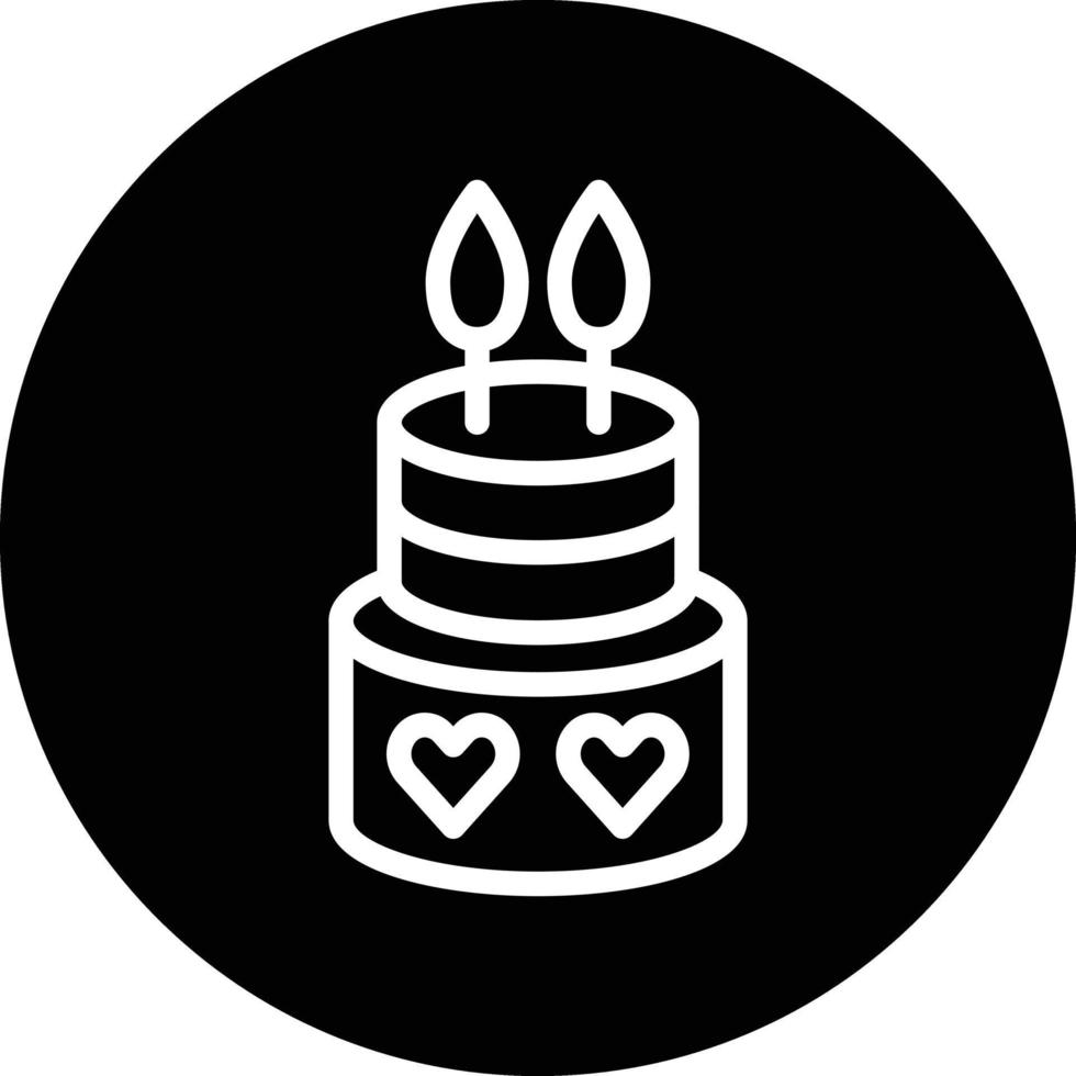 Cake Vector Icon Design