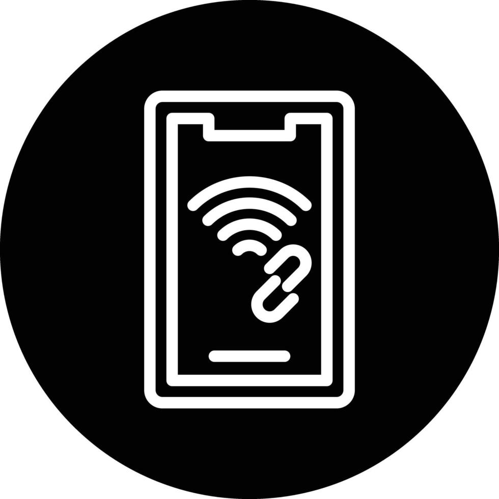 Mobile Hotspot Vector Icon Design