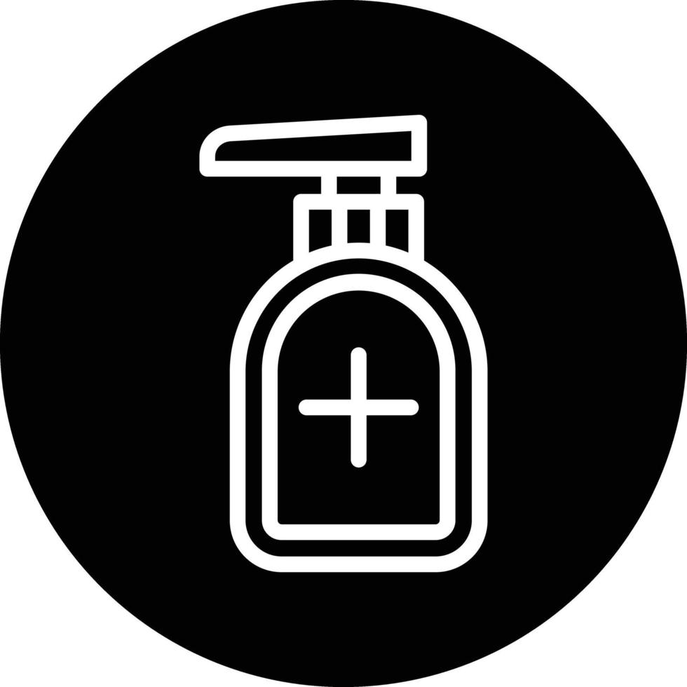 Hand Sanitizer Vector Icon Design