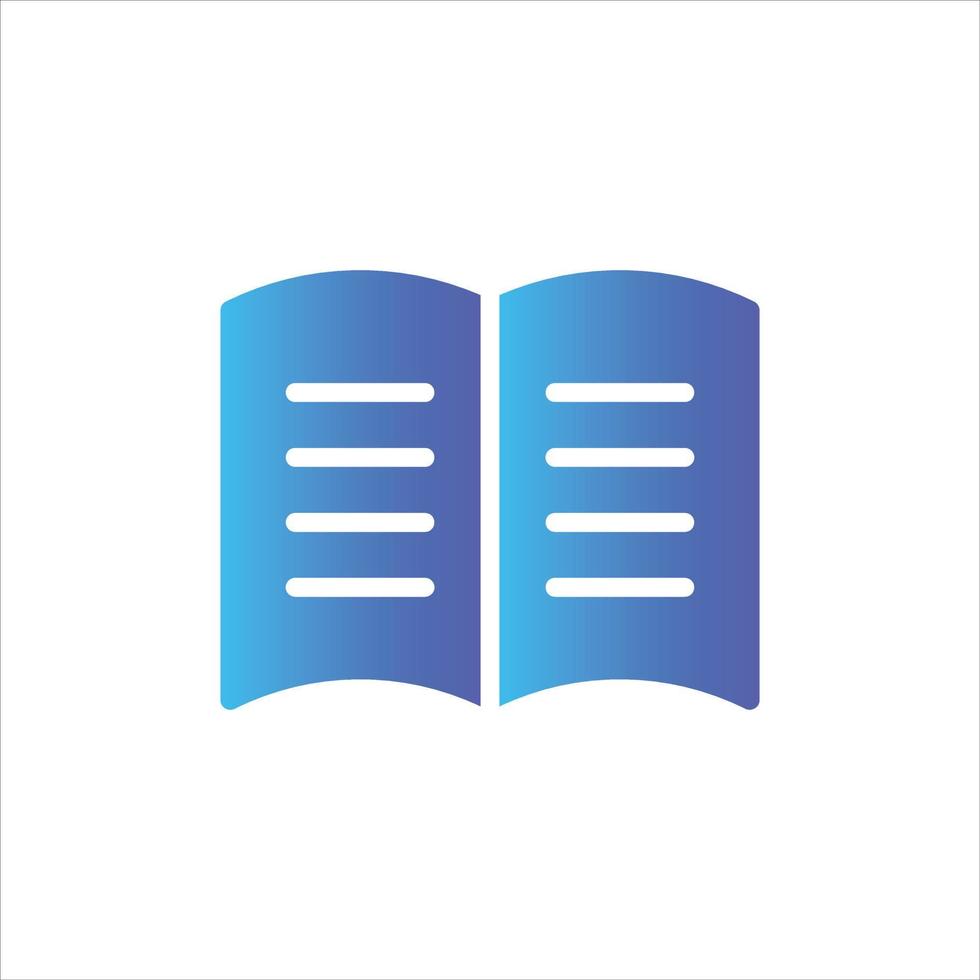 educational book icon with isolated vektor and transparent background vector