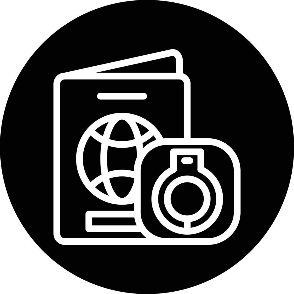 Deported Vector Icon Design
