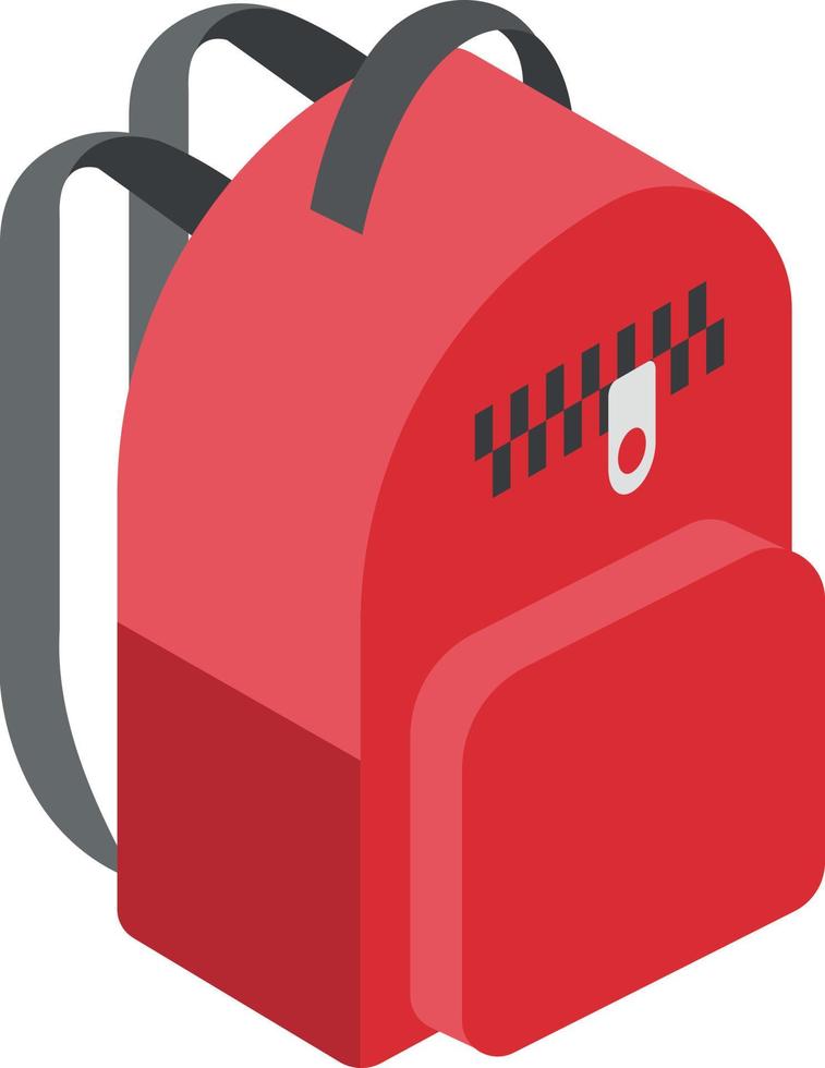 backpack vector illustration on a background.Premium quality symbols.vector icons for concept and graphic design.