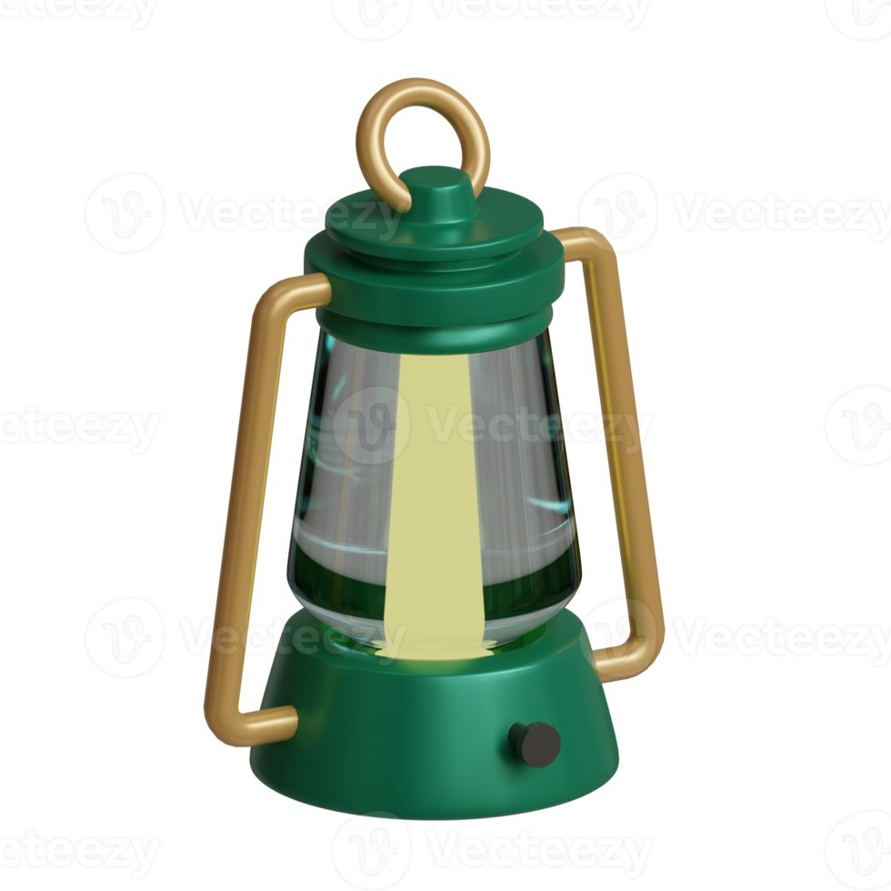 3d rendered lantern perfect for design project png