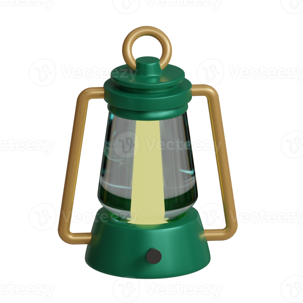 3d rendered lantern perfect for design project png