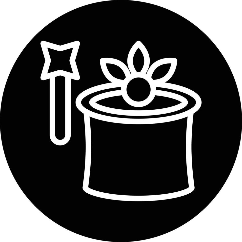 Magic Trick Vector Icon Design