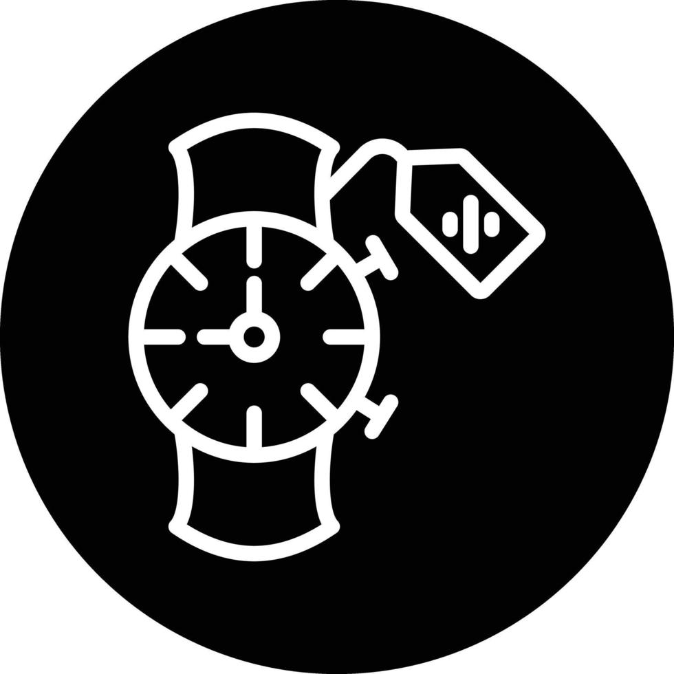 ristwatch rebaja vector icono diseño