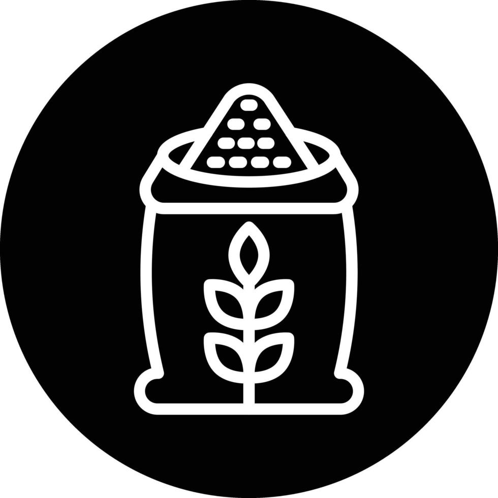 diseño de icono de vector de harina