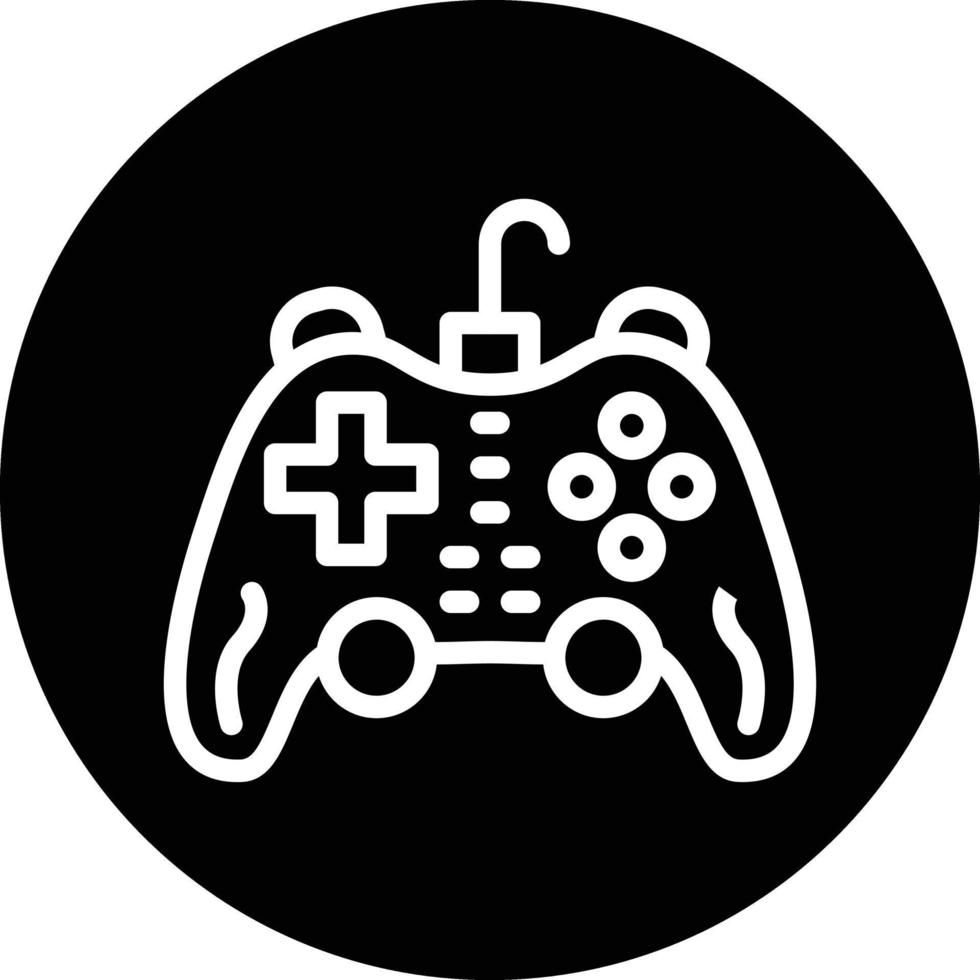 diseño de icono de vector de gamepad