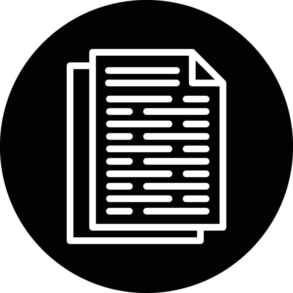 Documents Vector Icon Design