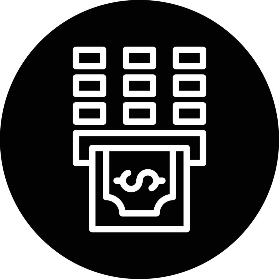 Withdraw Vector Icon Design