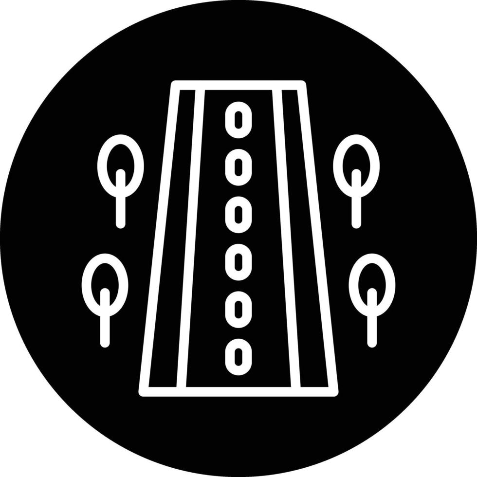 Road Vector Icon Design