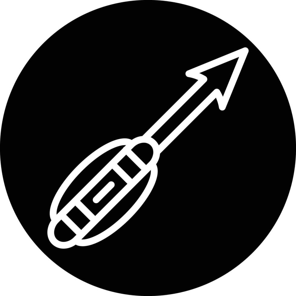 Harpoon Vector Icon Design