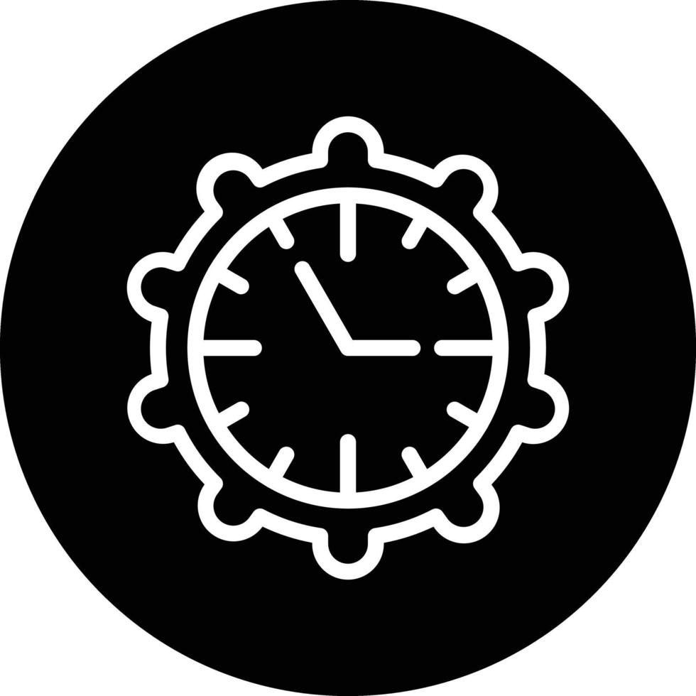 diseño de icono de vector de gestión de tiempo