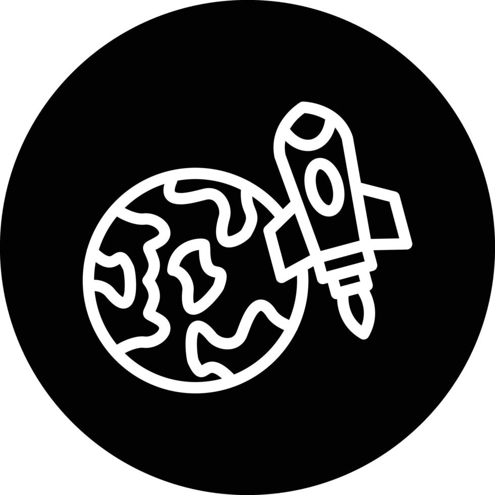 Rocket Earth Vector Icon Design 22958079 Vector Art at Vecteezy