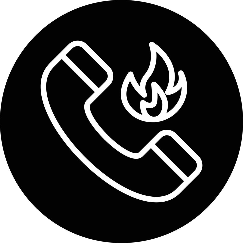Hotline Vector Icon Design