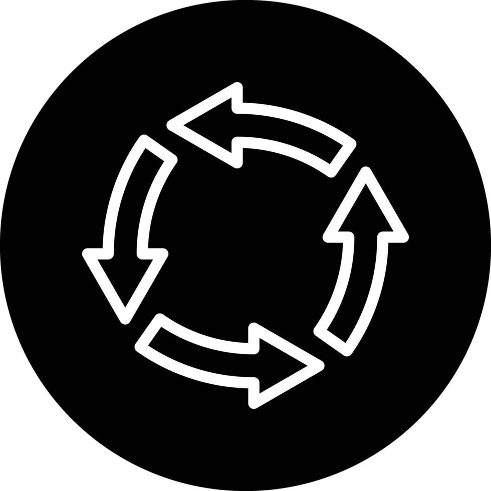 Rotation Vector Icon Design