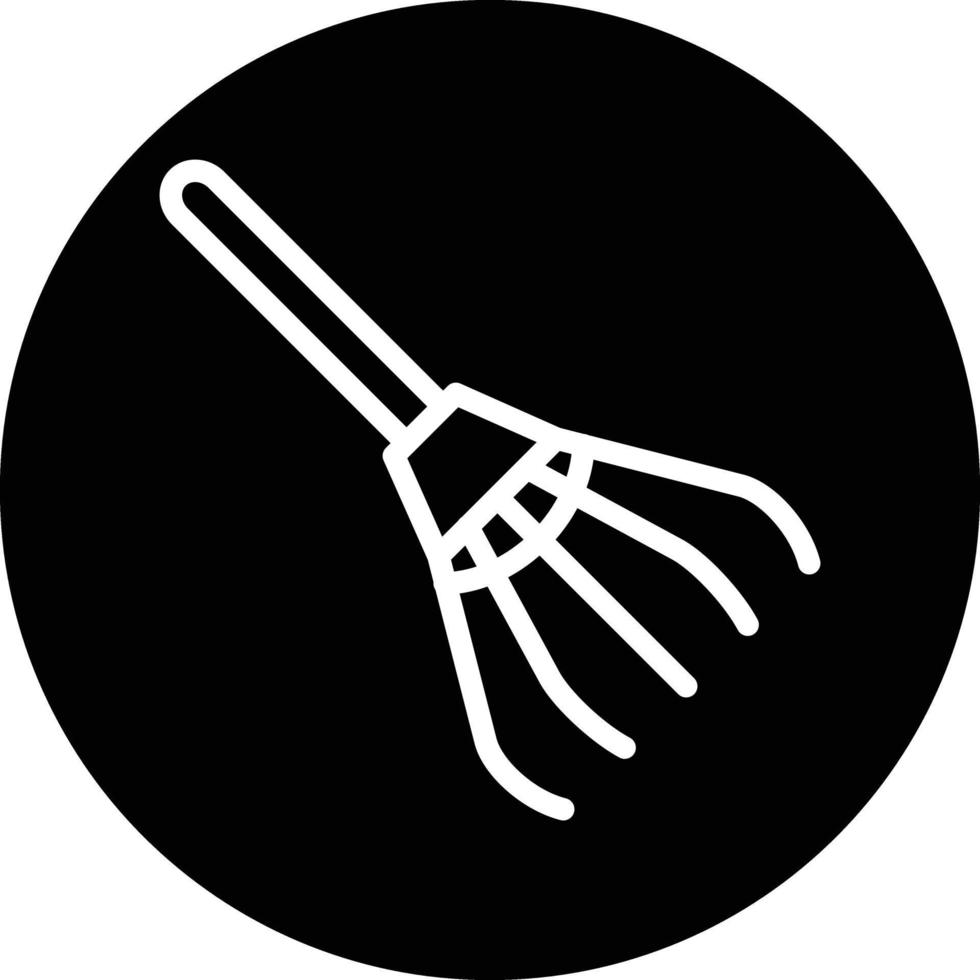 Rake Vector Icon Design
