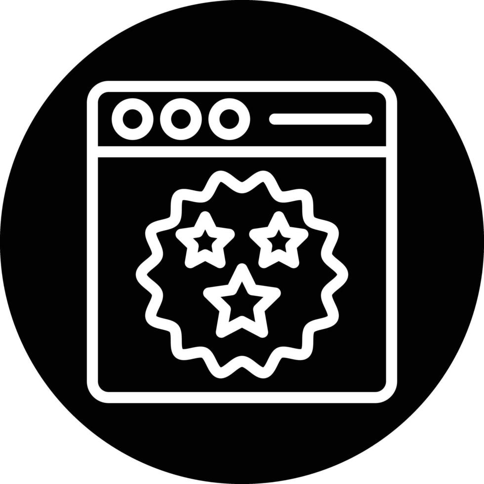 Reputation Vector Icon Design