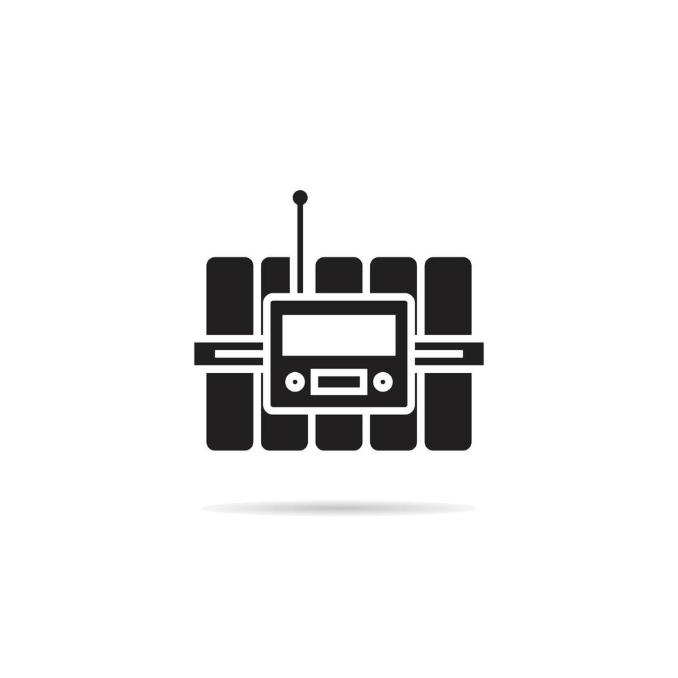 timer bomb vector illustration