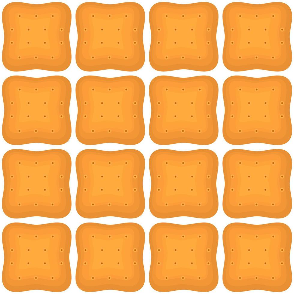 Pattern homemade cookie different taste in pastry biscuit vector