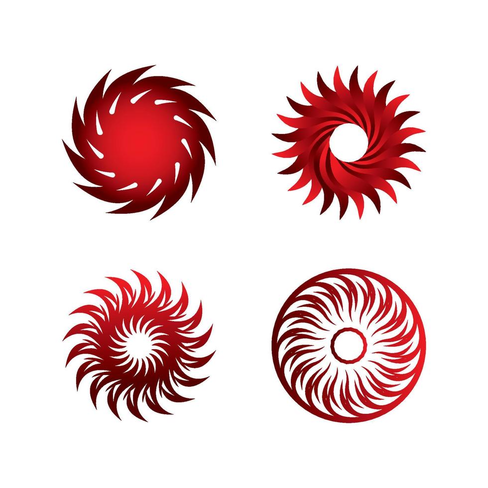 Vortex vector illustration icon