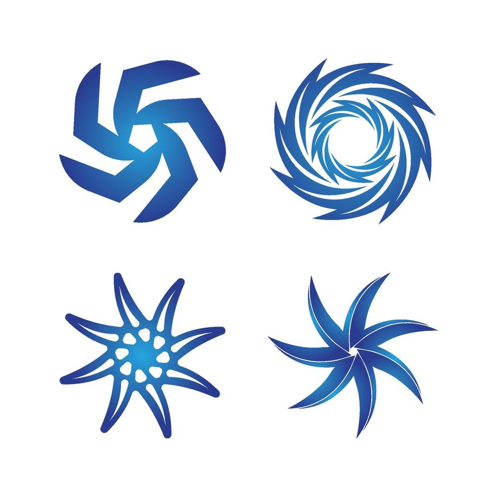 Vortex vector illustration icon