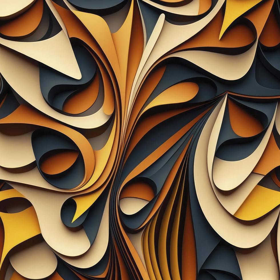 beautiful color palette illustration design, generate ai photo