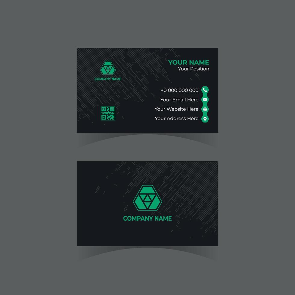 simple business card vector