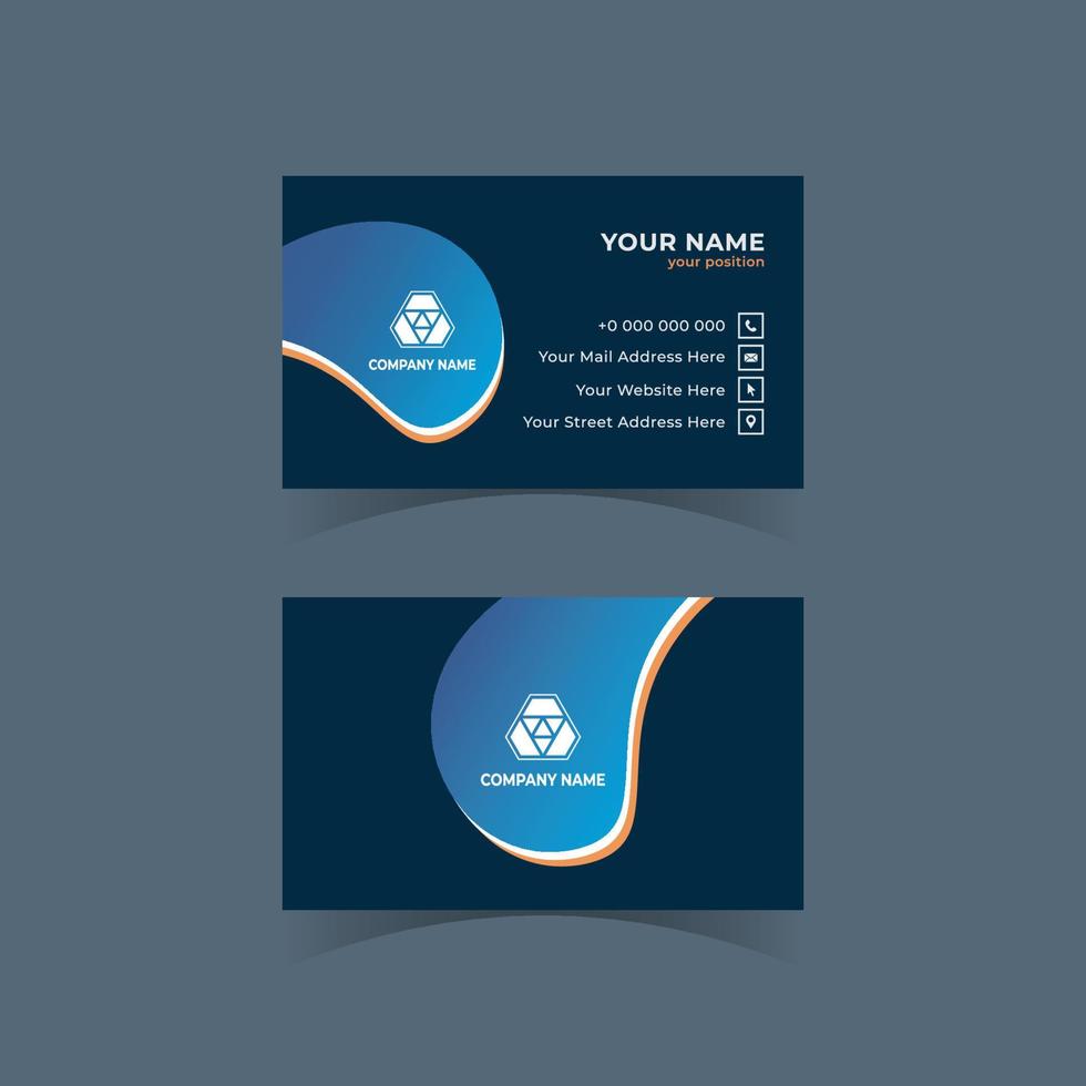 Creative Business Card vector
