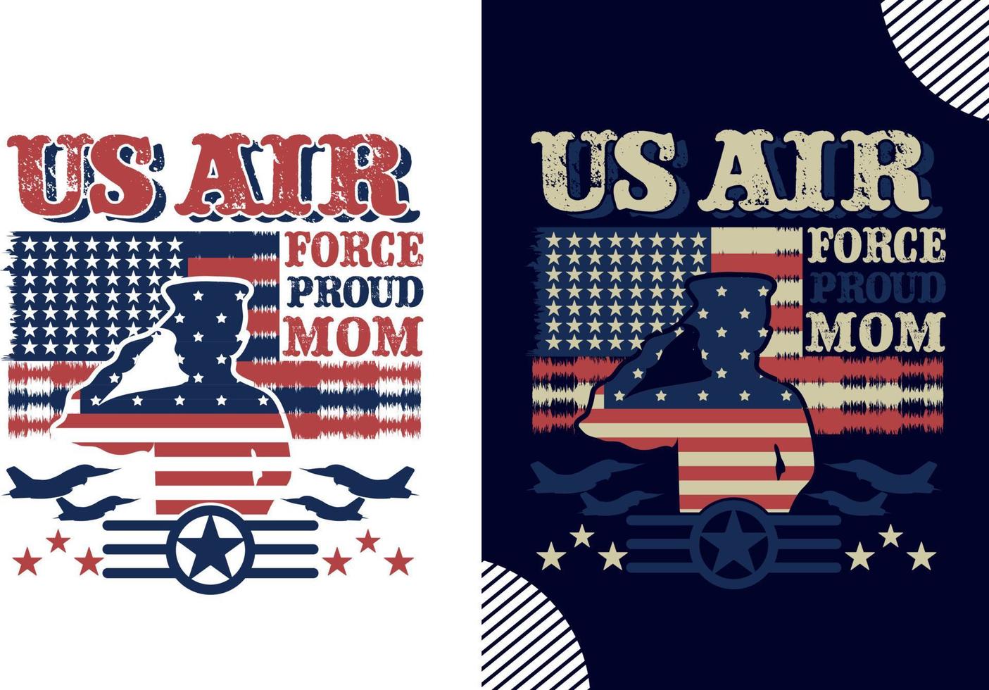 US Air Force Proud Mom vector