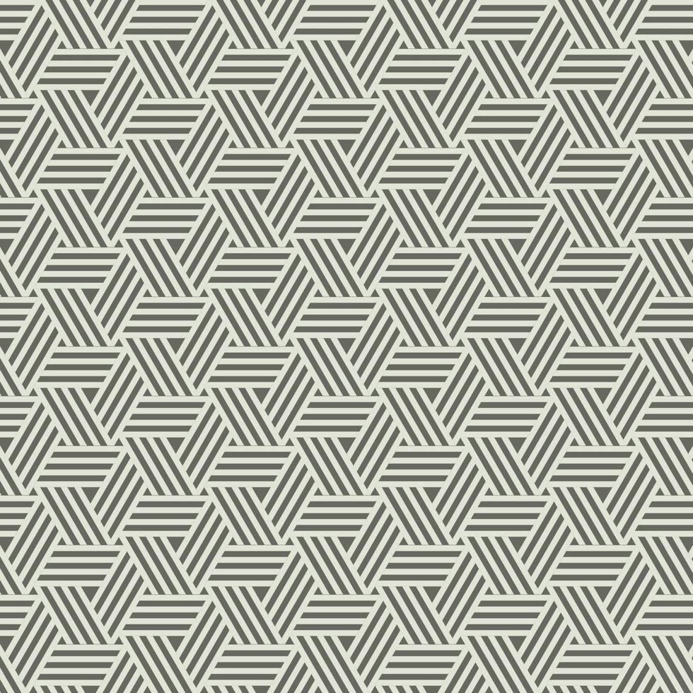 Image of hexagon metallic motif pattern in crame and gray. photo