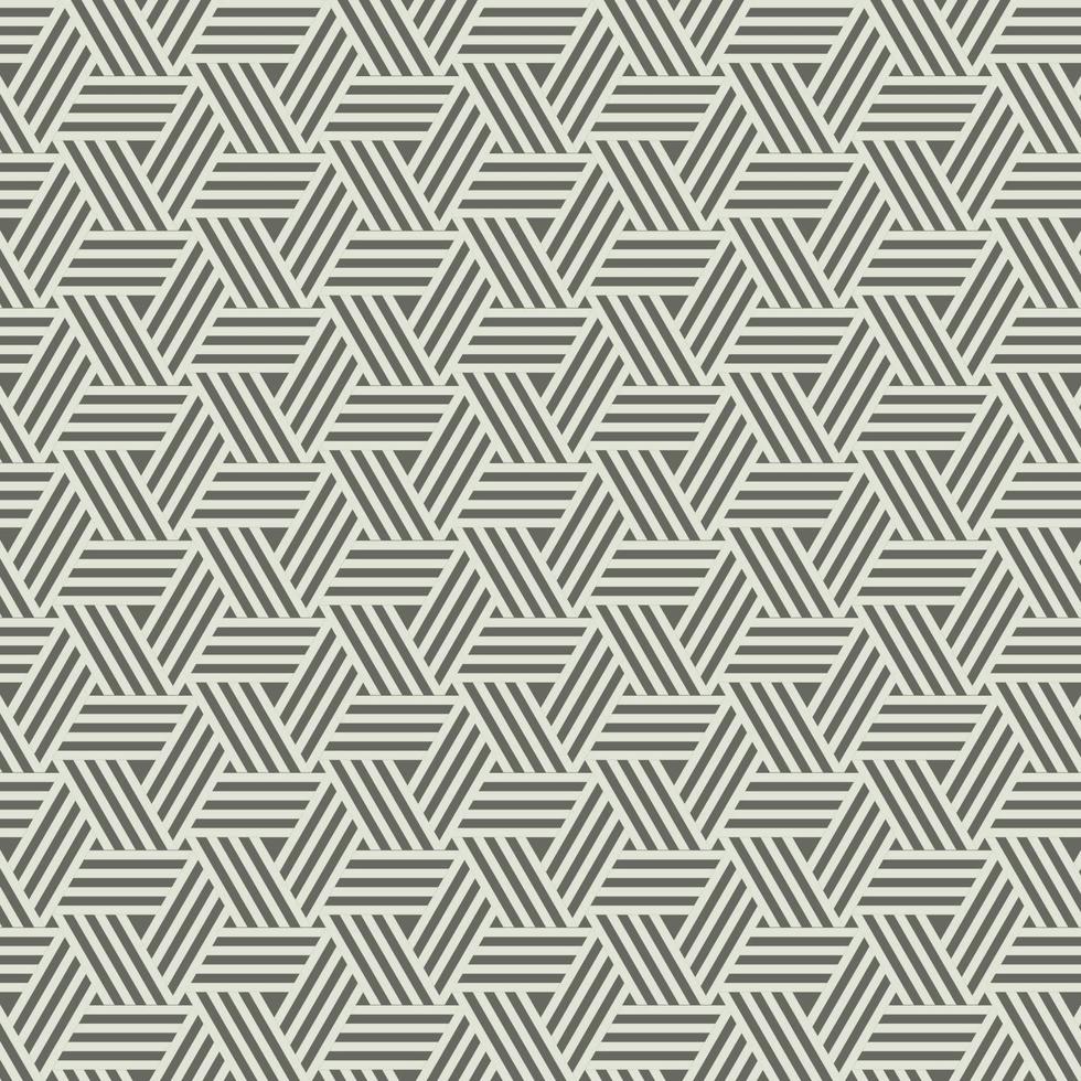 Image of hexagon metallic motif pattern in crame and gray. photo