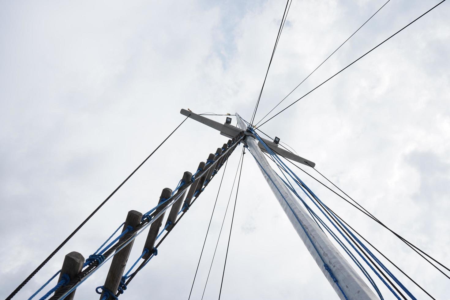 sailing ship mast photo