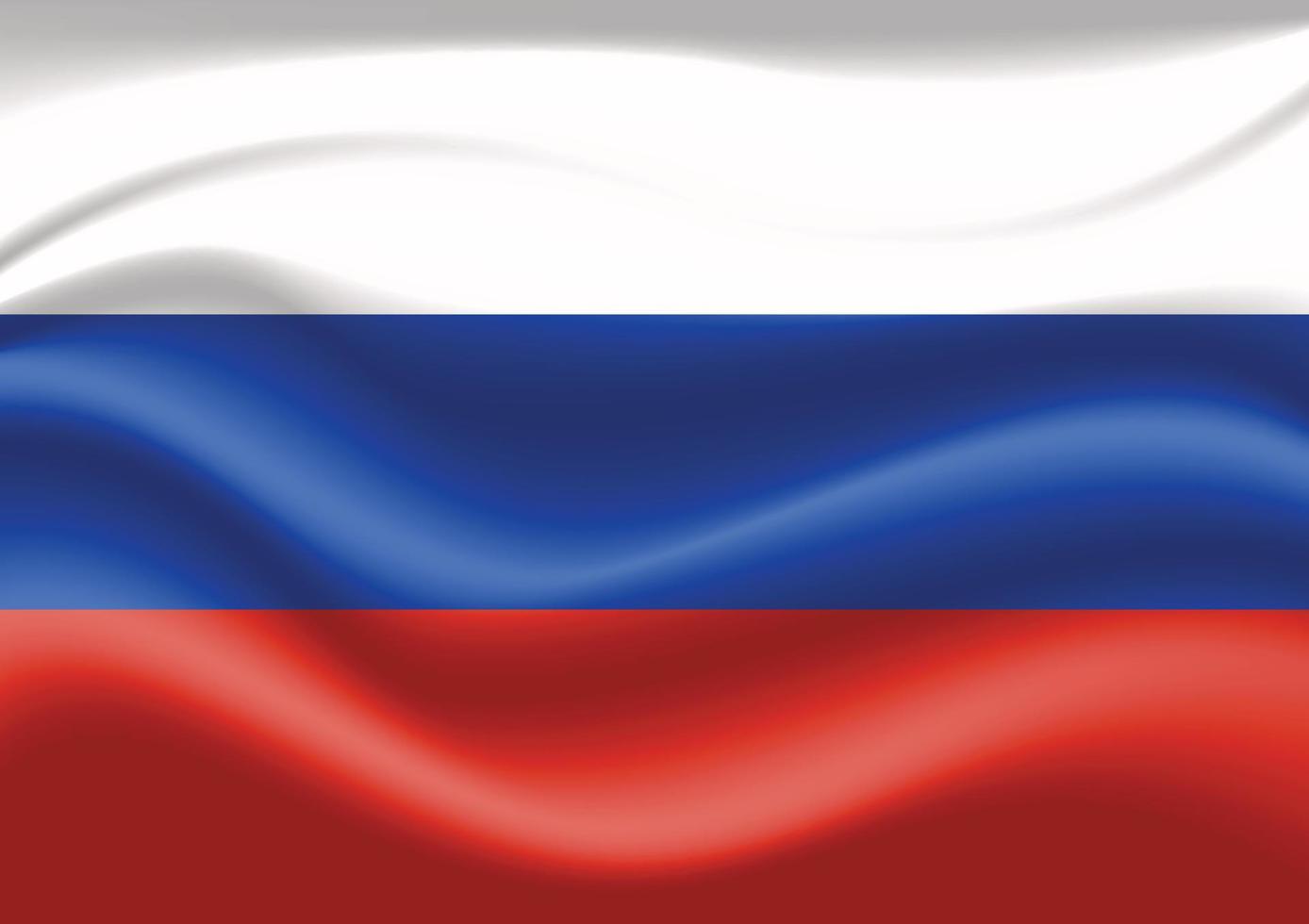 Russian Flag Theme Vector Art Background