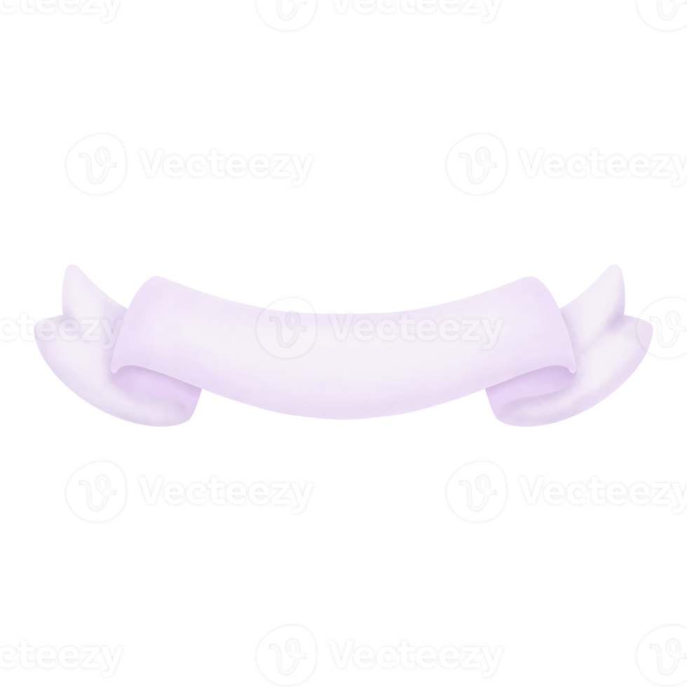 Watercolor Cute Ribbon png