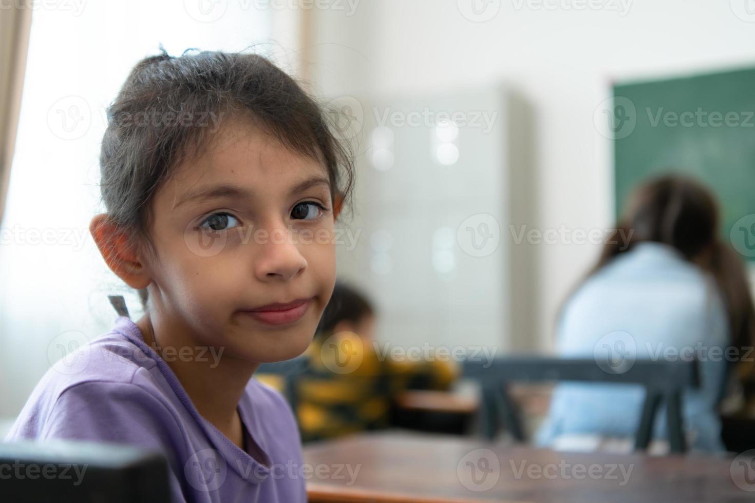 A group of students from an international school that promotes creativity photo
