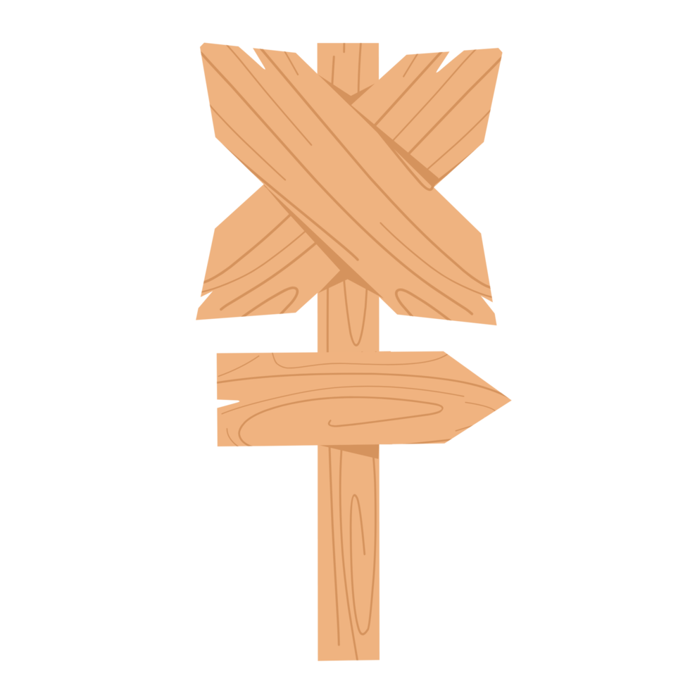 Wooden Sign board png