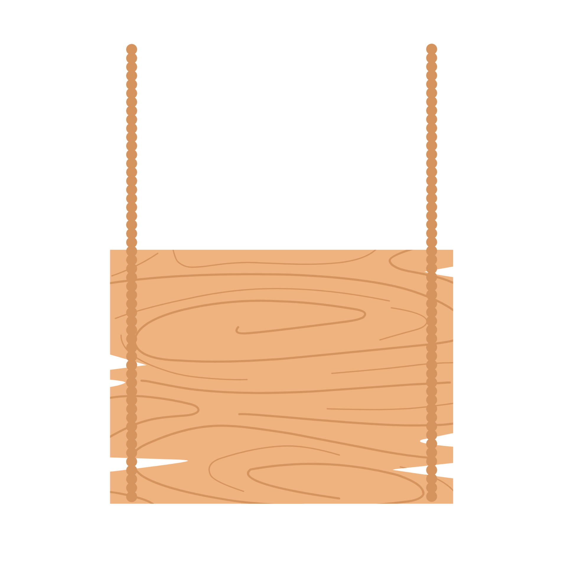 Hanging wooden board 22962268 PNG