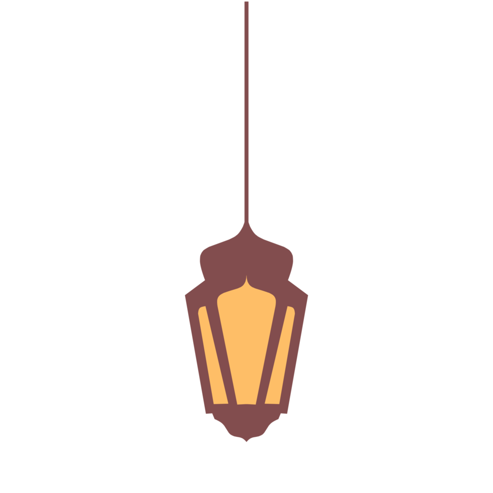 Hanging Islamic lantern png