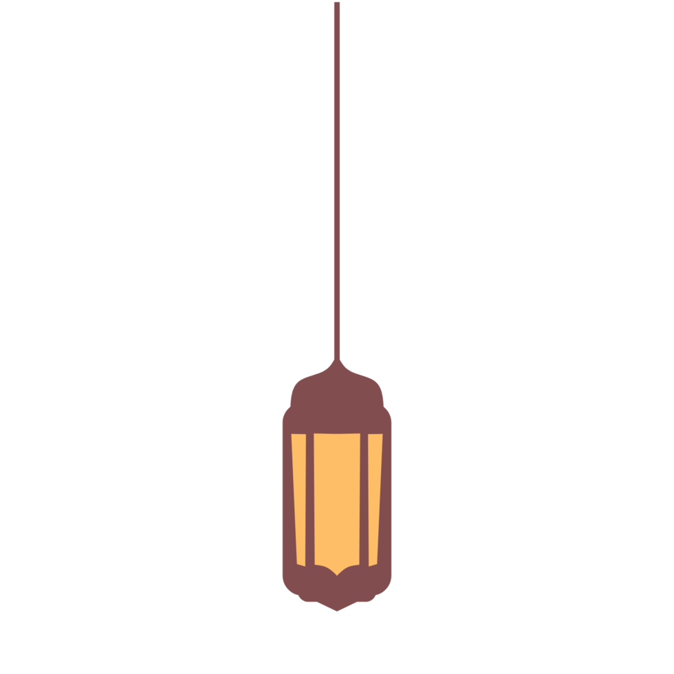 Hanging Islamic lantern png