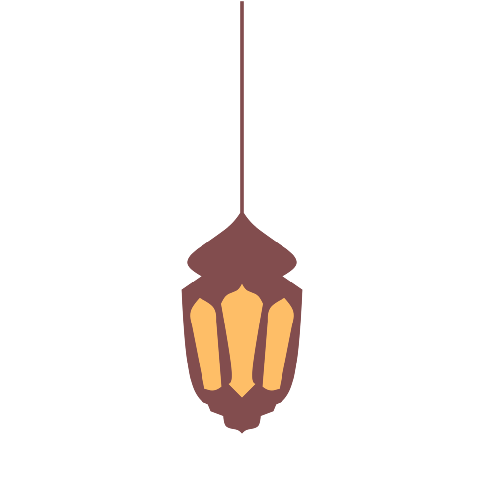 Hanging Islamic lantern png