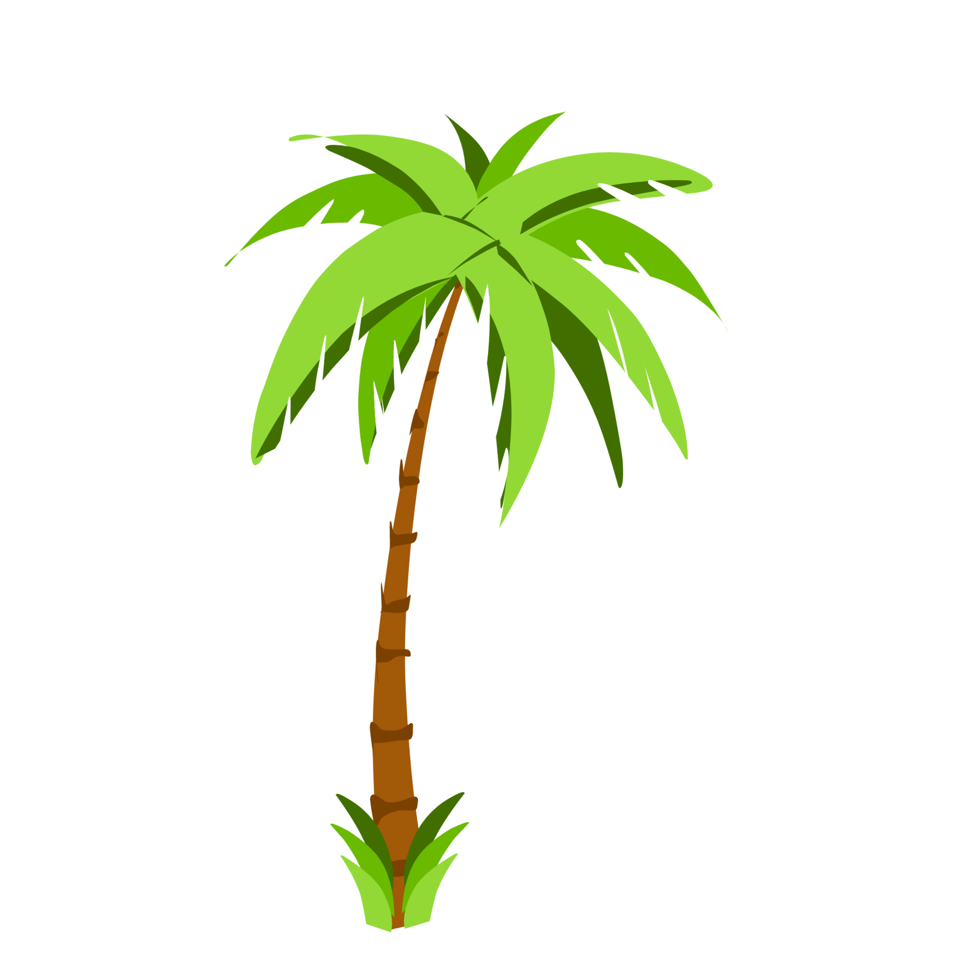 palm trees clipart