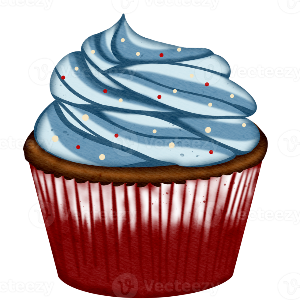 Cupcake 4th of july independence day png clipart