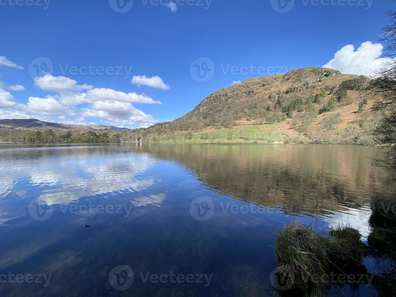 A view of Rydal Water in the Lake District photo