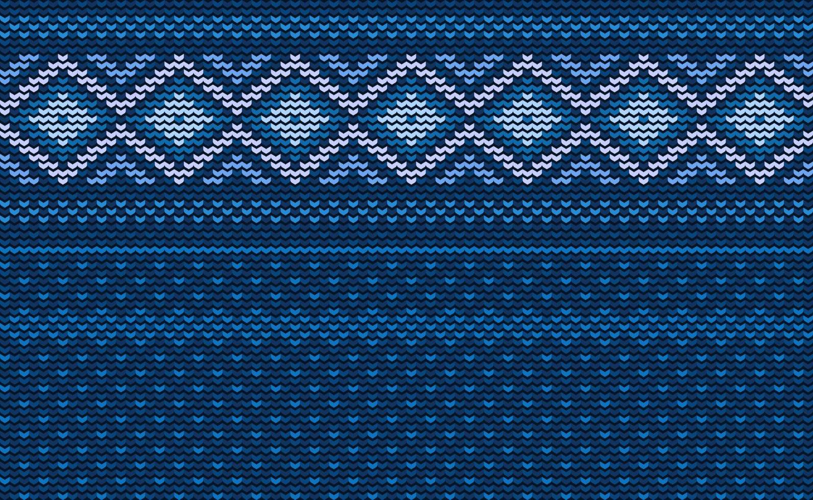 Sweater knitting pattern, Vector ethnic embroidery Boho background, Knitted diagonal oriental style